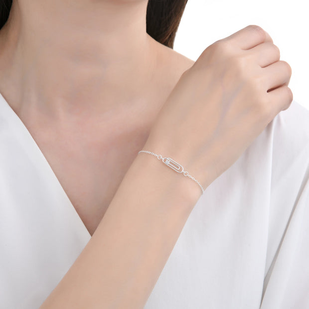 Pulsera de plata Clips – Plata 925