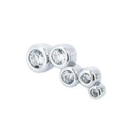 Aretes de Plata 925, Circulos