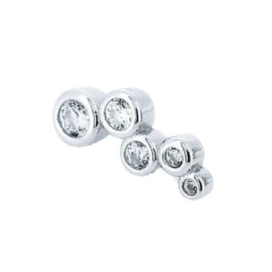 Aretes de Plata 925, Circulos