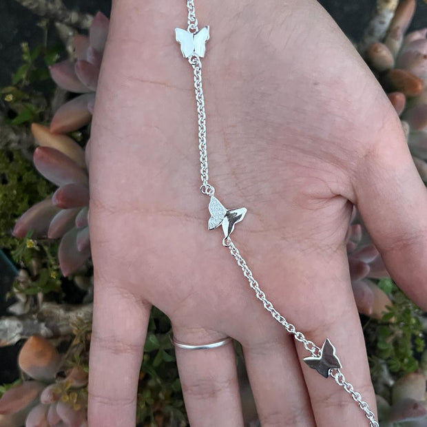 Pulsera de Plata 925 para Dama, Mariposas