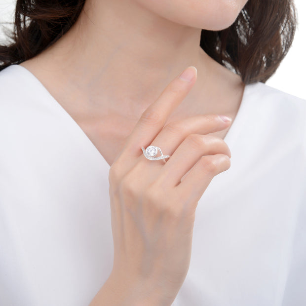 Anillo de Plata 925 con Circón