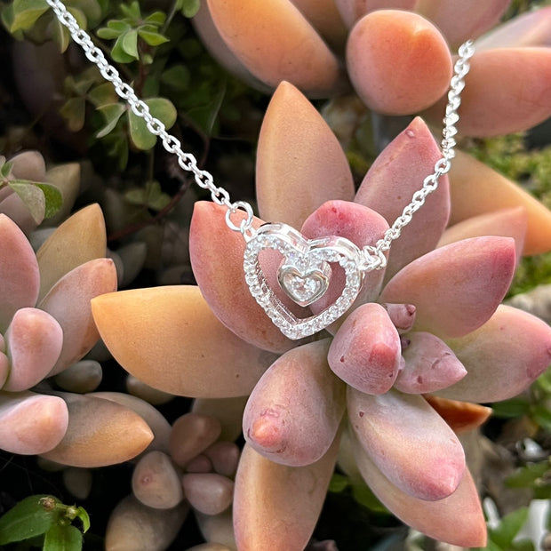 Gargantilla de Plata 925, Corazón