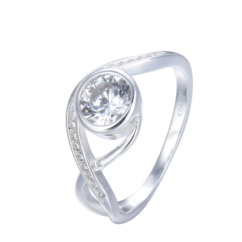 Anillo de Plata 925 con Circón