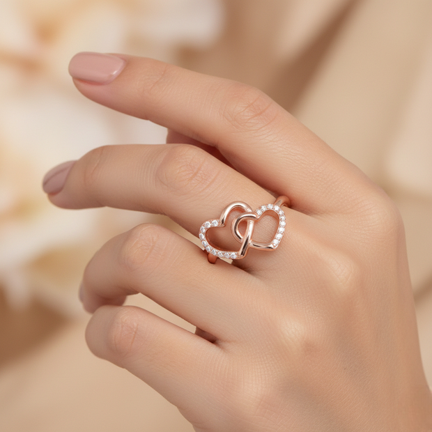 Anillo de Corazones – Plata 925