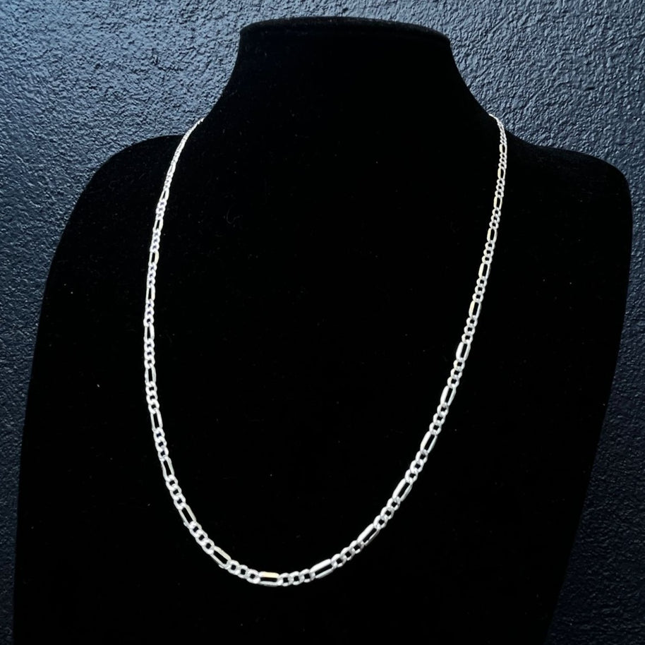 Cadena Figaro de Plata 0.925, Hombre