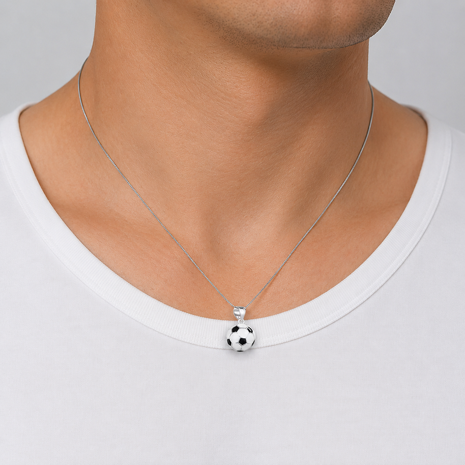 Dije de Pelota de Fútbol – Plata 925