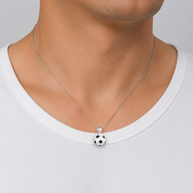 Dije de Pelota de Fútbol – Plata 925