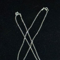 Pulsera Forzatina Alargada con Dije de Letra – Plata 925