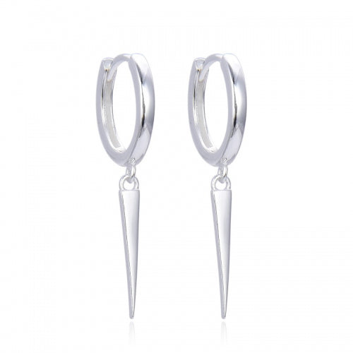 Aretes Tipo Argollas de Plata 925
