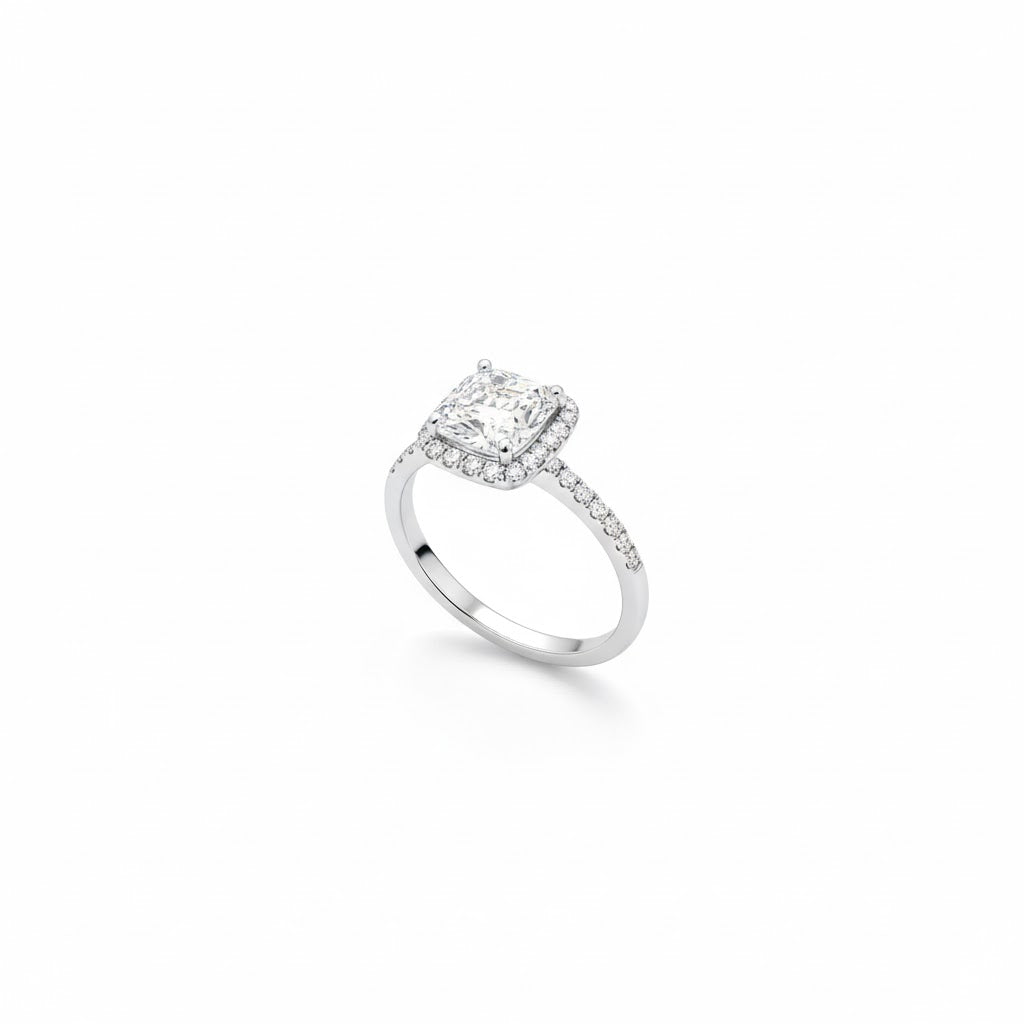 Anillo de Compromiso de Plata 925, Always