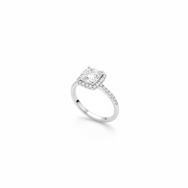 Anillo de Compromiso de Plata 925, Always