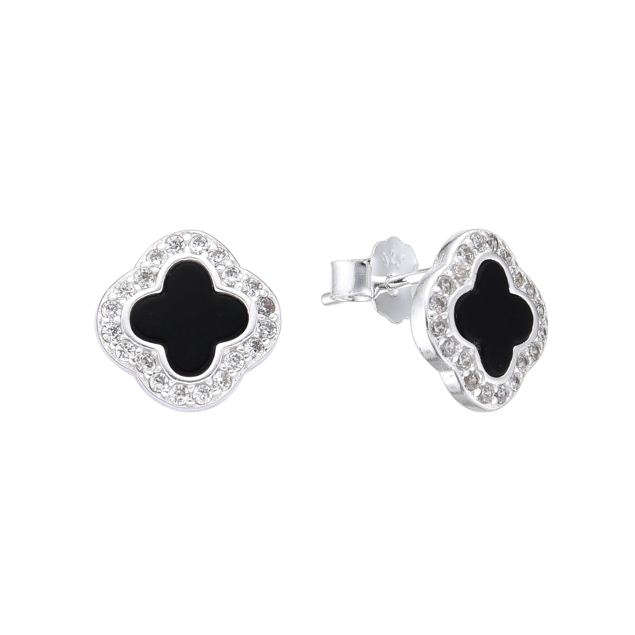 Aretes de Flor – Plata 925