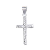 Dije de Cruz con Circones – Plata 925