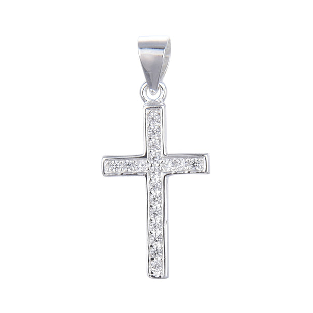 Dije de Cruz con Circones – Plata 925