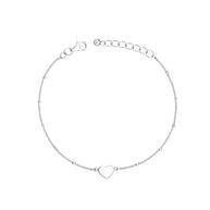 Pulsera Élégance Corazón – Plata 925