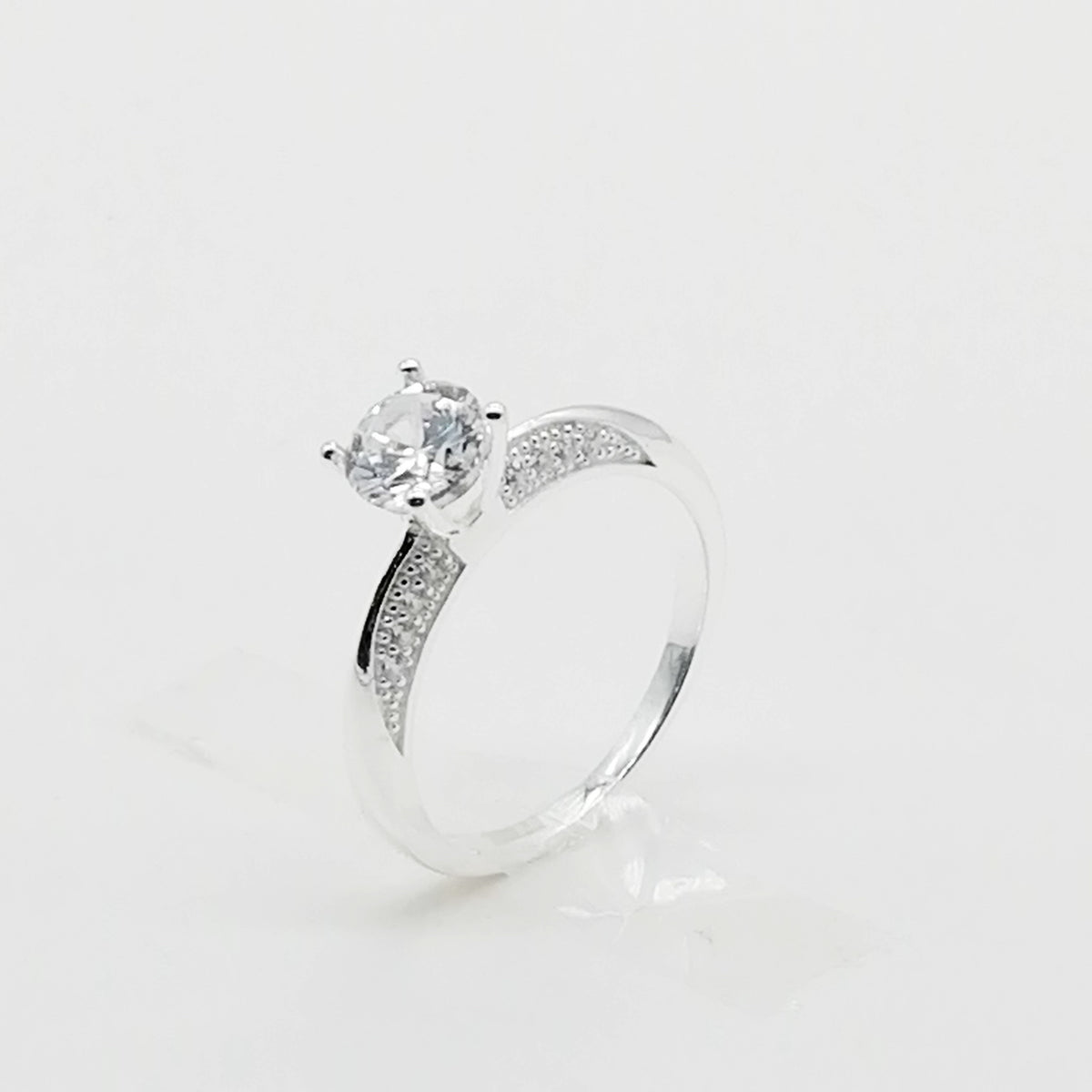 Anillo de Compromiso 6 mm – Plata 925