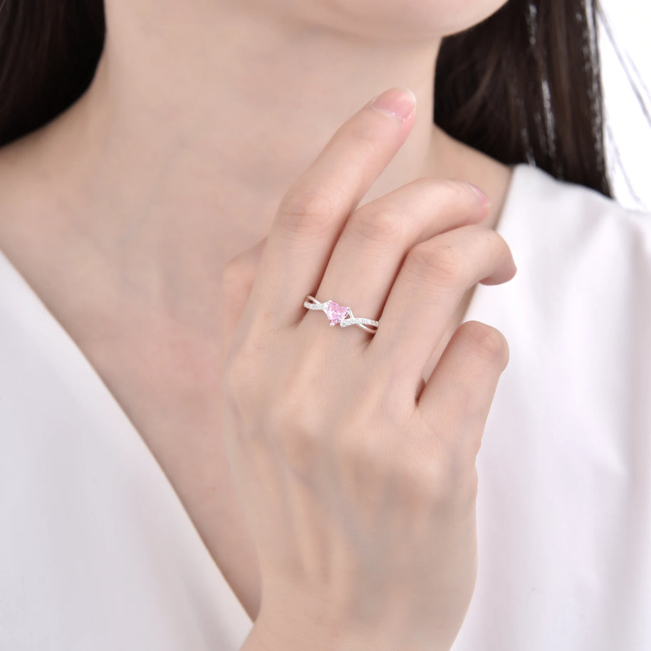 Anillo de Corazón La Rose – Plata 925