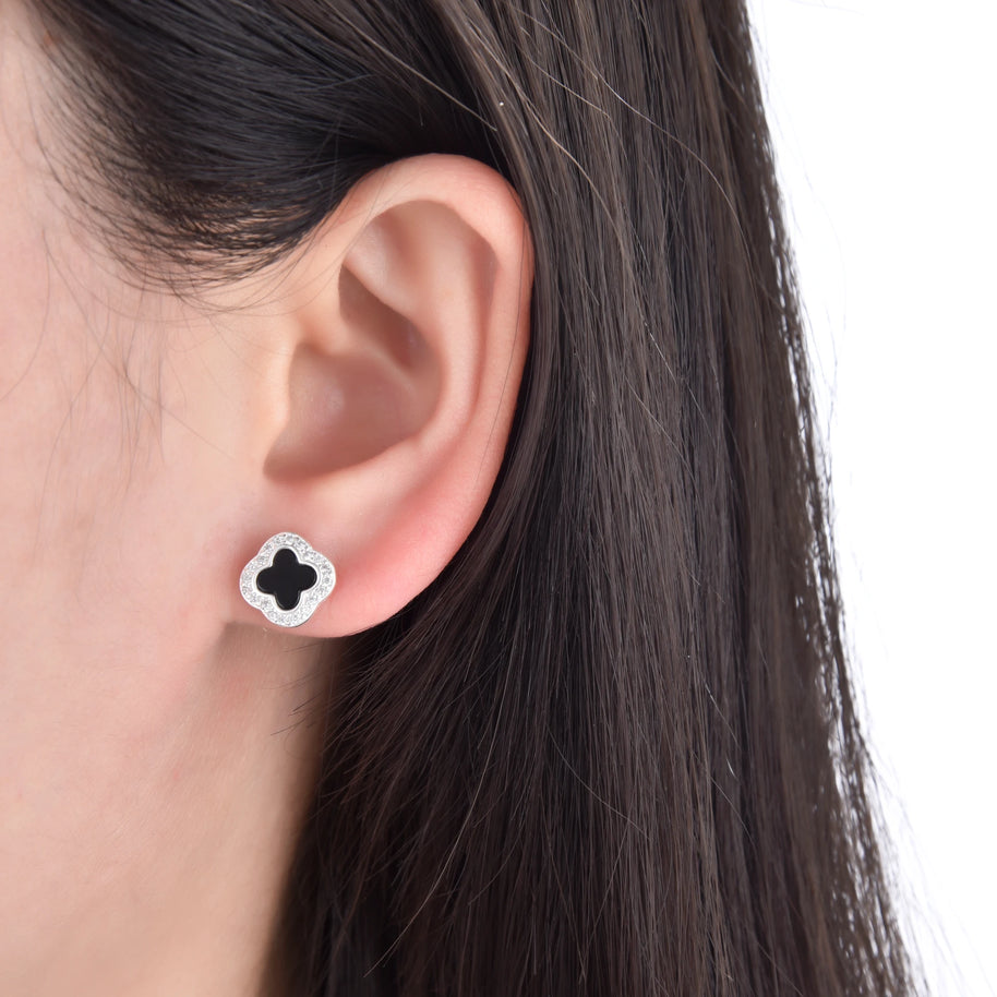 Aretes de Flor – Plata 925