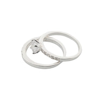 Anillo Eternité de Compromiso y Matrimonio – Plata 925