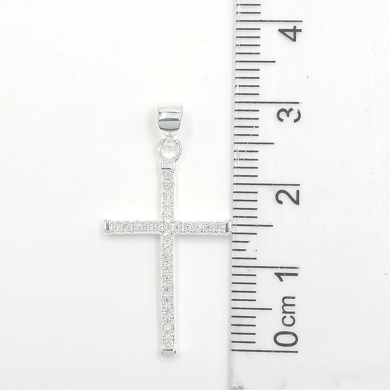 Dije de plata de Cruz – Plata 925