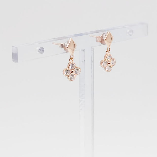 Aretes la Flor Royale – Plata 925