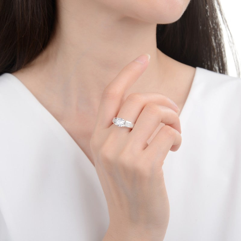 Anillo de compromiso Imperial – Plata 925