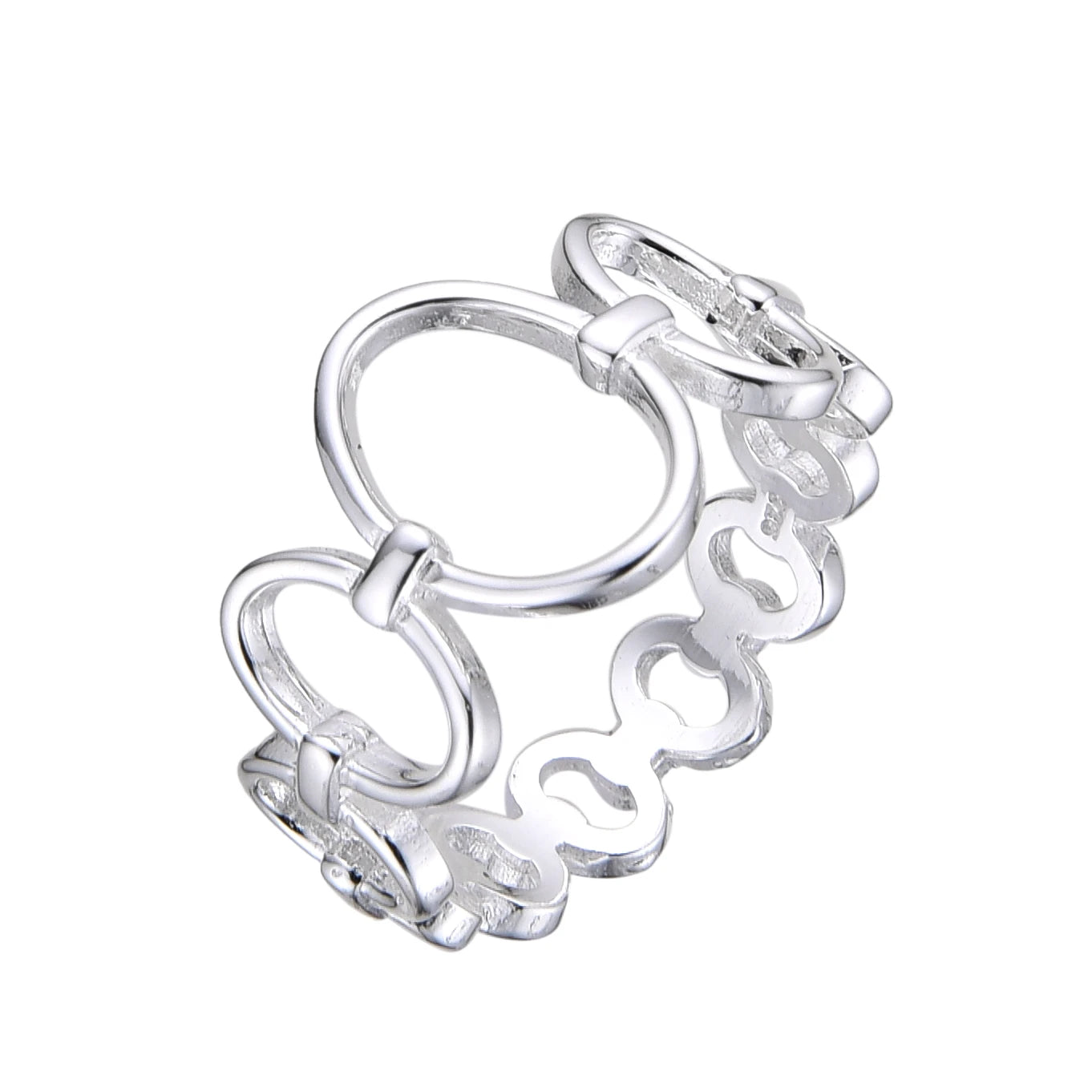 Anillo de Eslabones – Plata 925