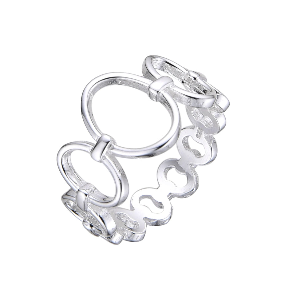 Anillo de Eslabones – Plata 925