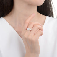 Anillo de compromiso Imperial – Plata 925