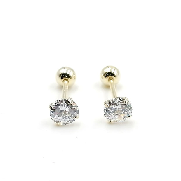 Aretes Punto de Luz Éclat 5 mm – Plata 925