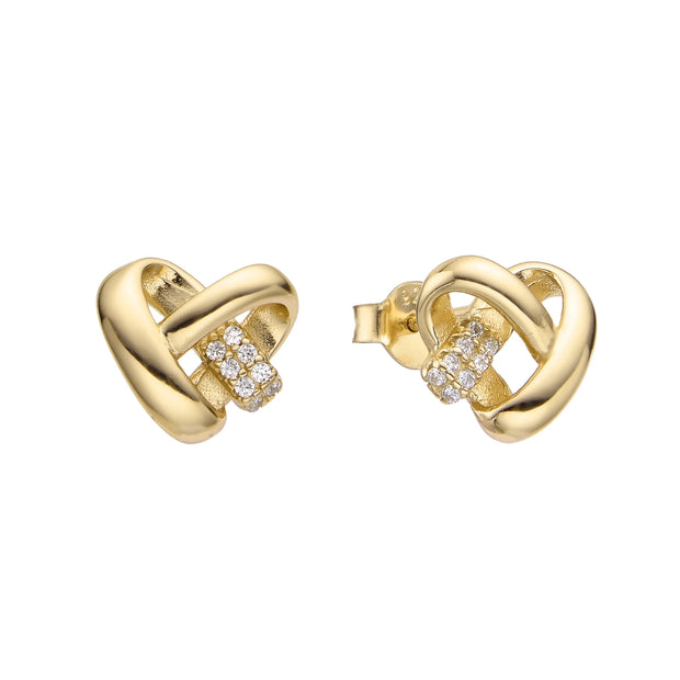 Aretes Corazón – Plata 925