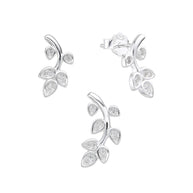 Conjunto Espiga de Plata 925 – Elegancia Natural