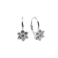 Aretes Flor Lumière – Plata 925