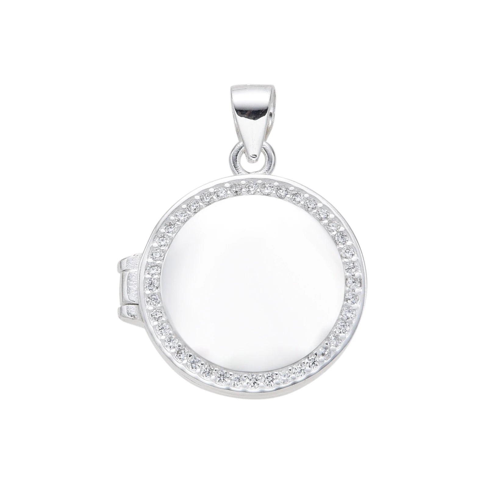 Dije Relicario Círculo Luminoso – Plata 925