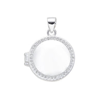 Dije Relicario Círculo Luminoso – Plata 925