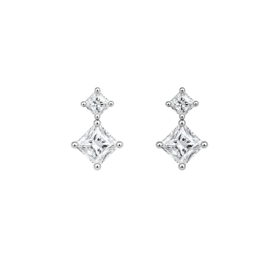 Aretes Lumière Princess – Plata 925