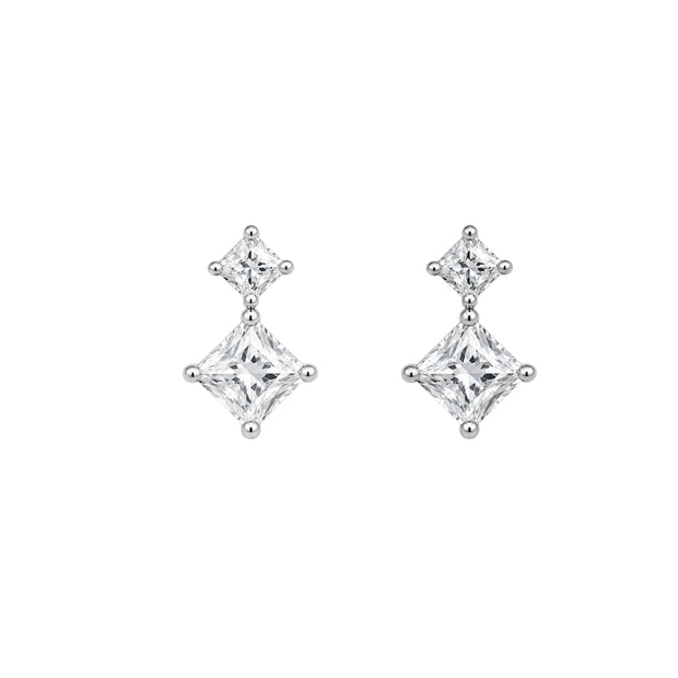 Aretes Lumière Princess – Plata 925