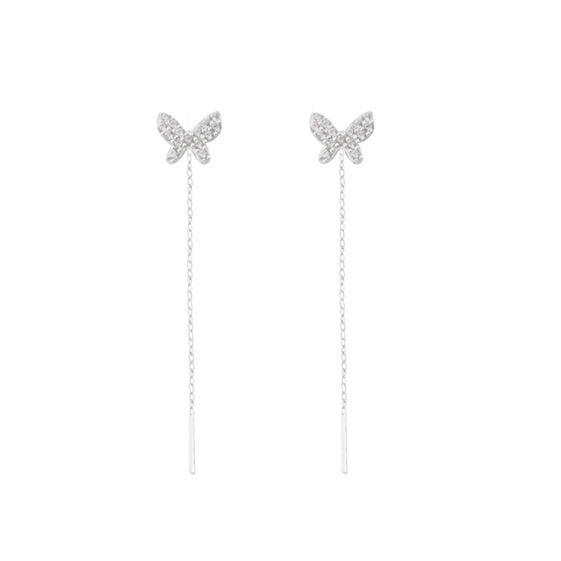 Aretes Mariposa Grace – Plata 925