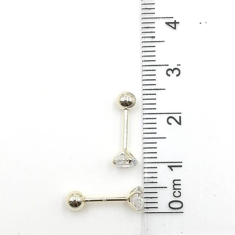 Aretes Punto de Luz Éclat 5 mm – Plata 925