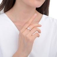 Anillo de Compromiso 6 mm – Plata 925
