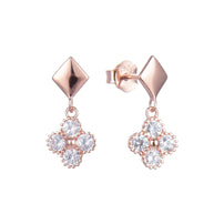 Aretes la Flor Royale – Plata 925