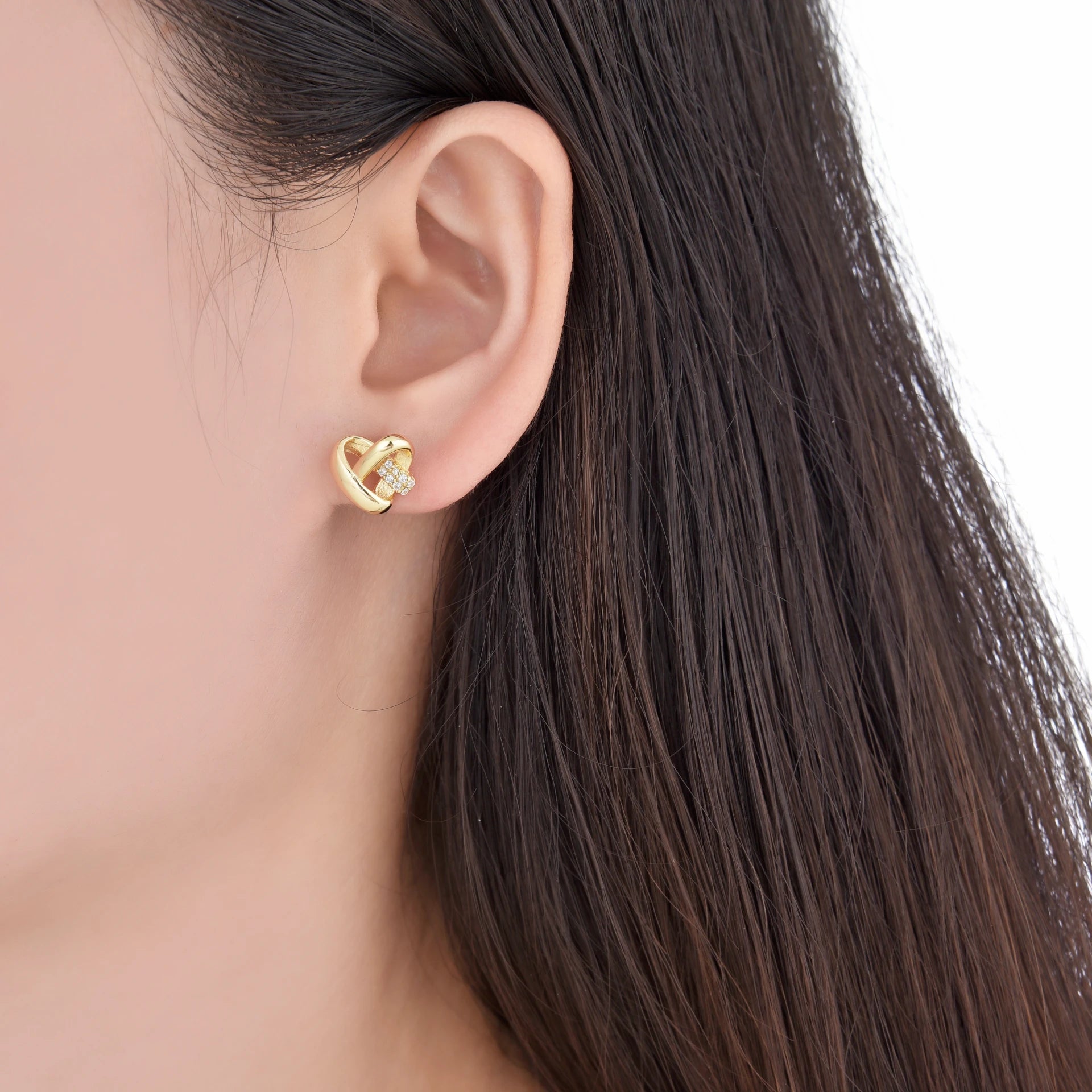 Aretes Corazón – Plata 925