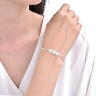 Pulsera de Flores – Plata 925