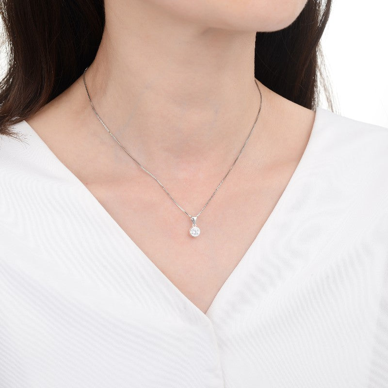 Dije de plata Punto de Luz 5mm – Plata 925