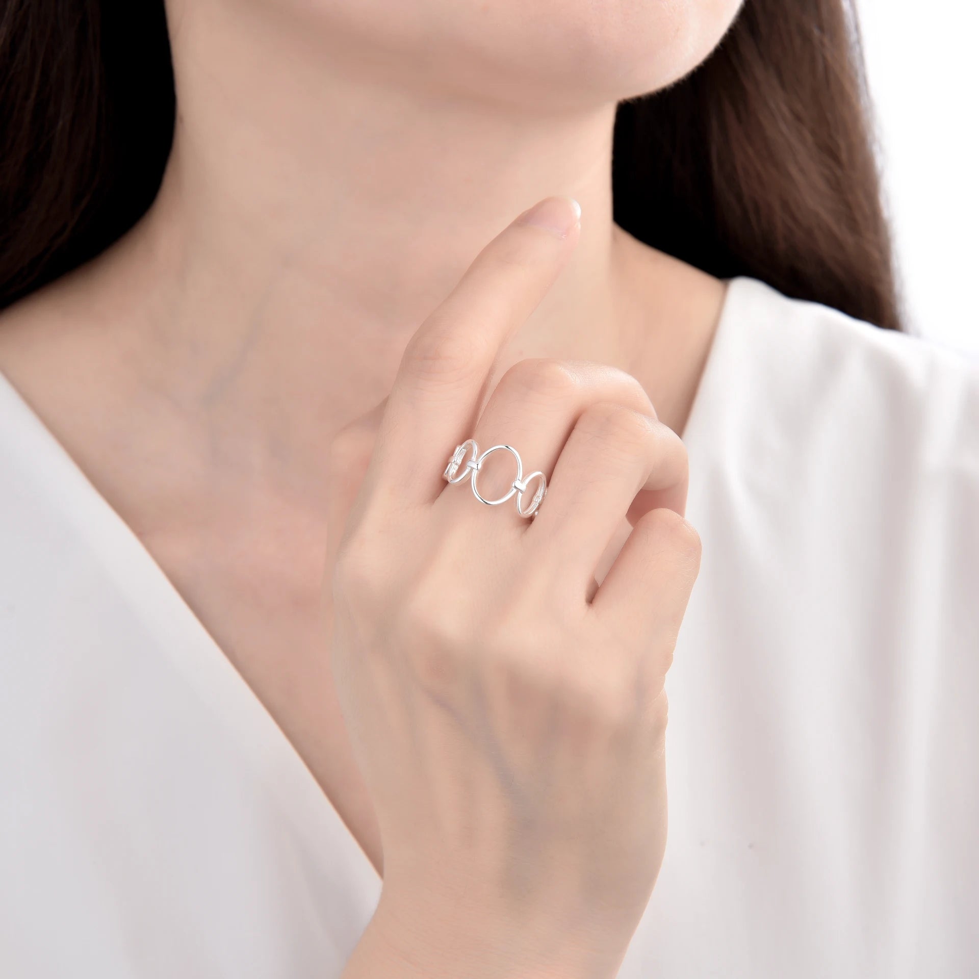 Anillo de Eslabones – Plata 925