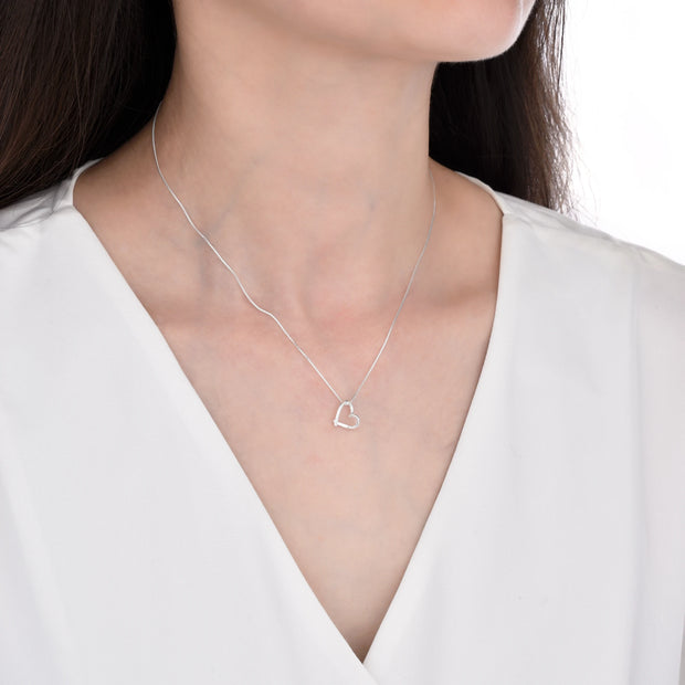 Gargantilla Corazón Éternelle – Plata 925