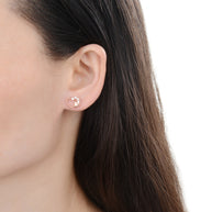 Aretes Corazón Royale – Plata 925