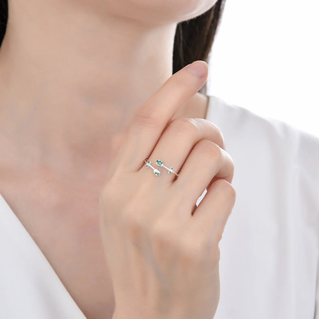 Anillo Tulipán – Plata 925