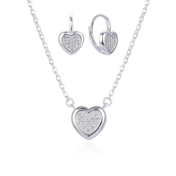 Conjunto de Plata 0.925, de Corazón