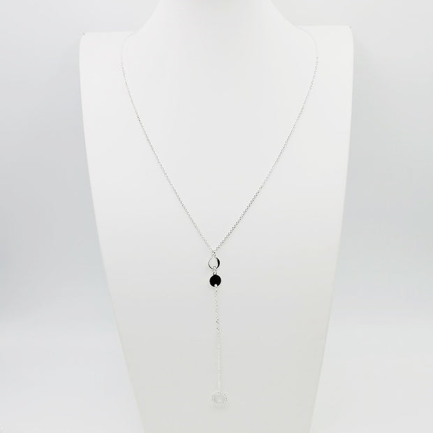 Gargantilla de Plata 925, Tipo Corbatero de Aro